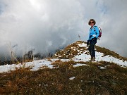 63 Una spera di sole in vetta al Sasna